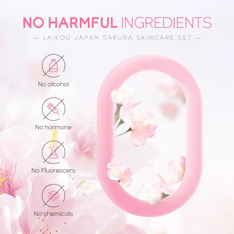 LAIKOU Japan Sakura Skincare Set (5 Pcs Gift Box) — 4