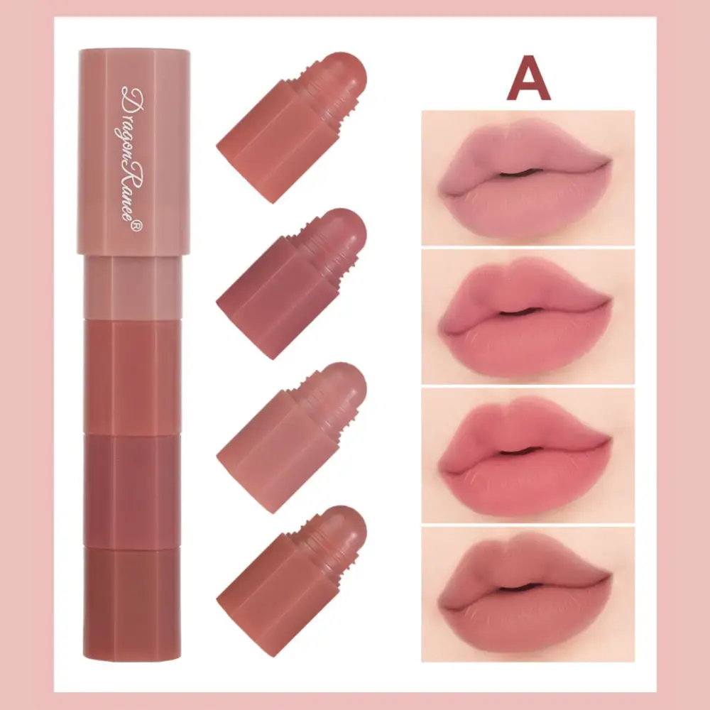 DragonRanee 4-in-1 Soft Velvet Matte Lipstick Pen — 5