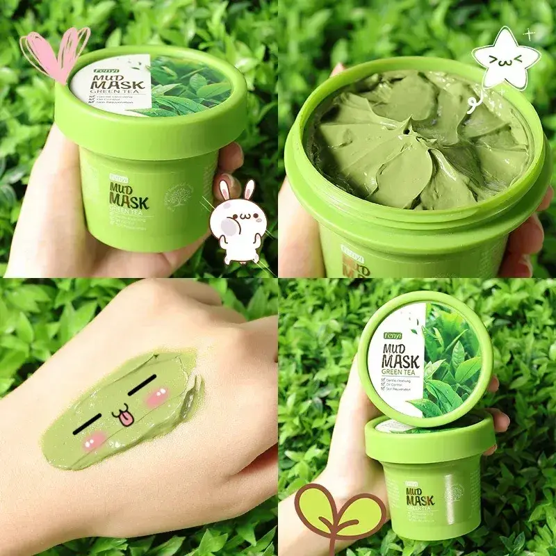 Fenyi Green Tea Mud Mask (100g)